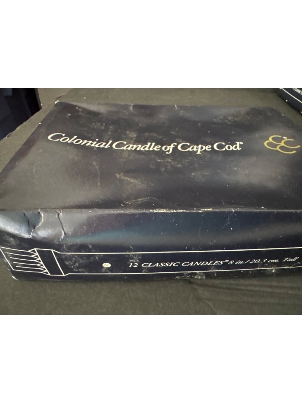 Colonial Candle Of Cape Cod 6 Classic Plum Taper Candles 8 Inches Tall